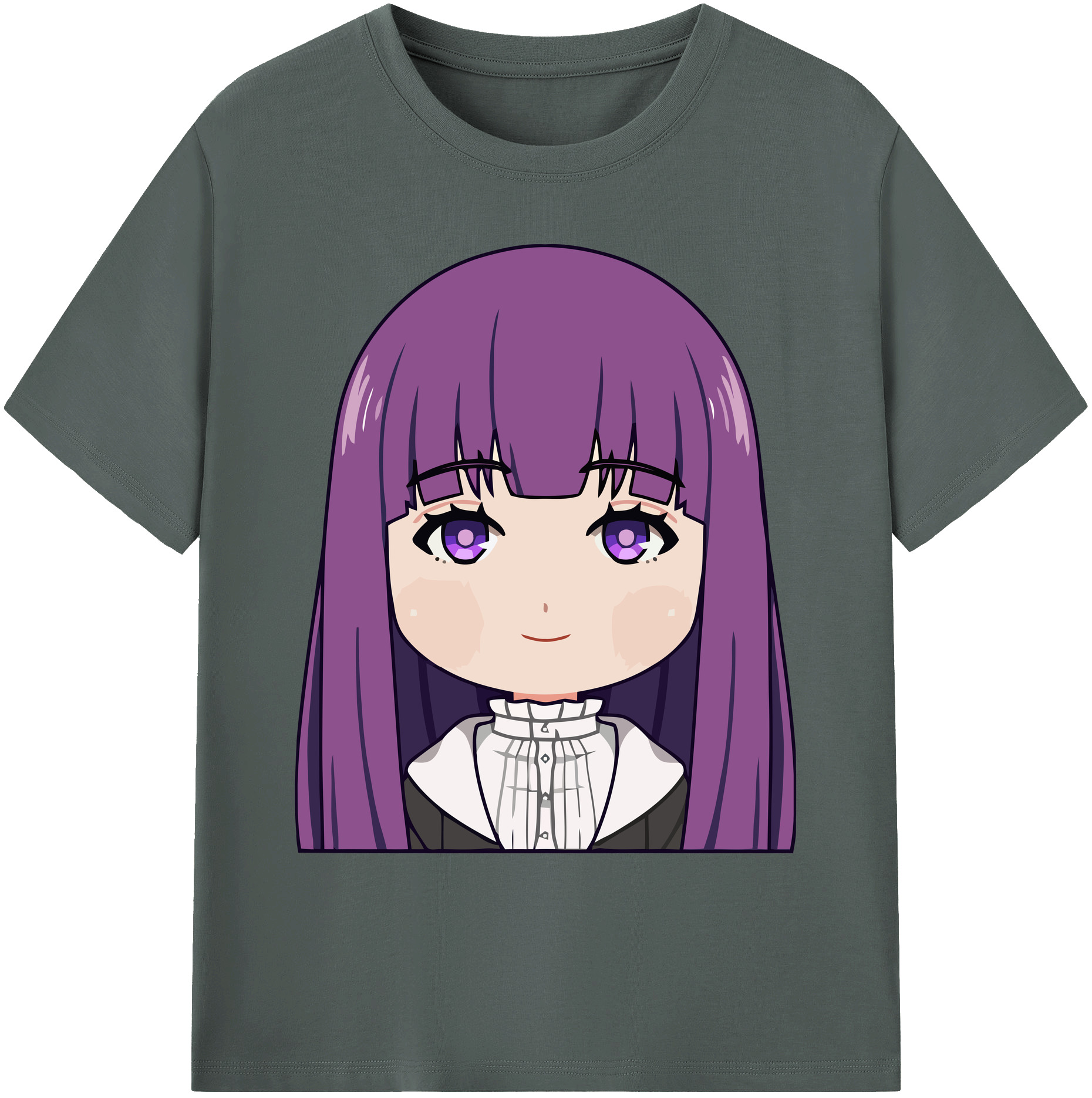 （画像用） 葬送のフリーレン Frieren 綿100％ メンズ半袖Tシャツ｜肌触りやわらか＆通気性